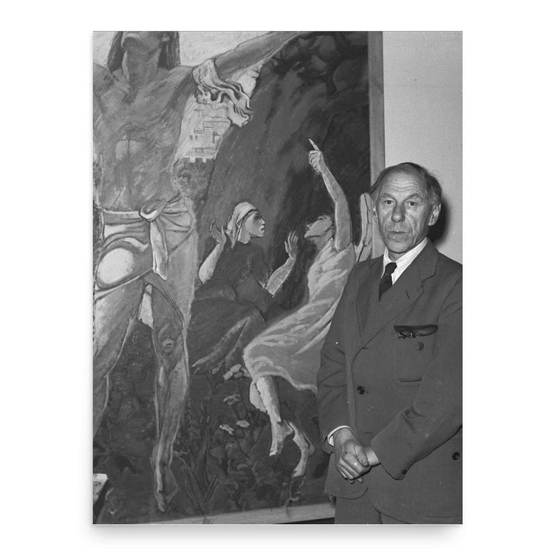 Axel Revold poster print, in size 18x24 inches.