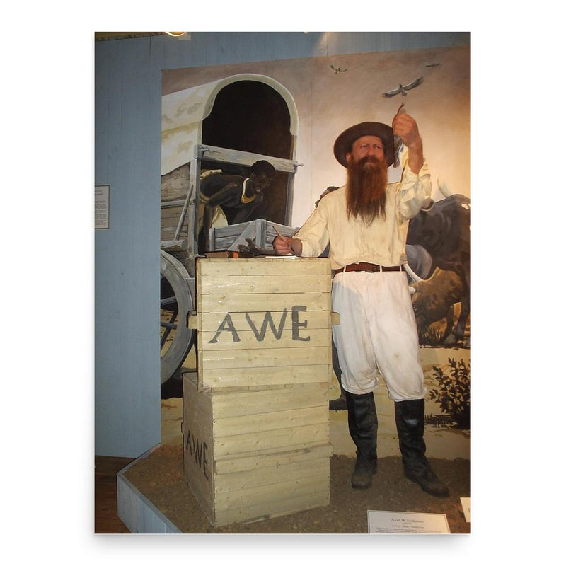 Axel Wilhelm Eriksson poster print, in size 18x24 inches.