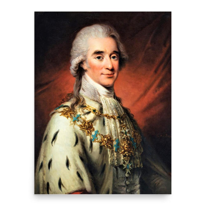 Axel von Fersen poster print, in size 18x24 inches.