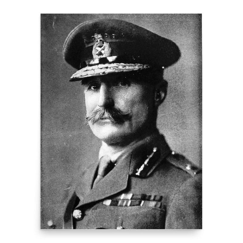 Aylmer Hunter-Weston poster print, in size 18x24 inches.