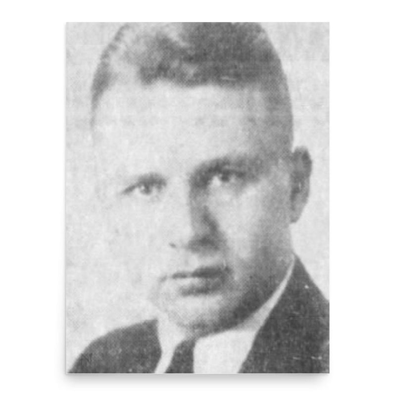 Aylmer Liesemer poster print, in size 18x24 inches.