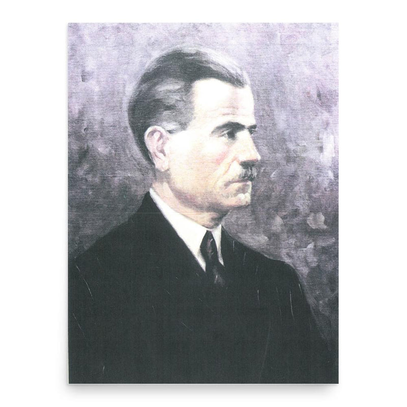 Ayoub Tabet poster print, in size 18x24 inches.