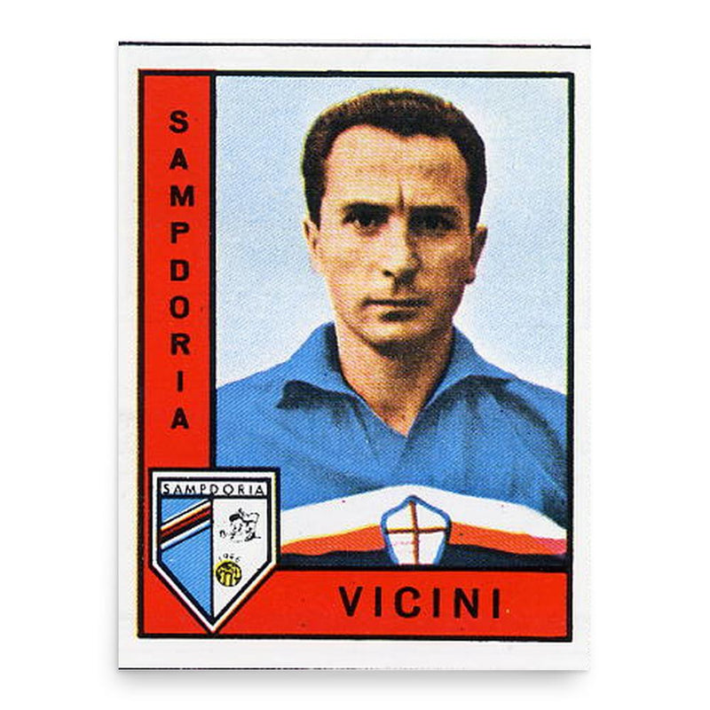 Azeglio Vicini poster print, in size 18x24 inches.