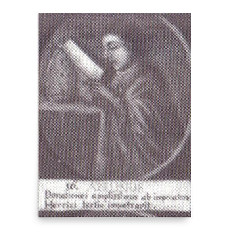 Azelin poster print, in size 18x24 inches.