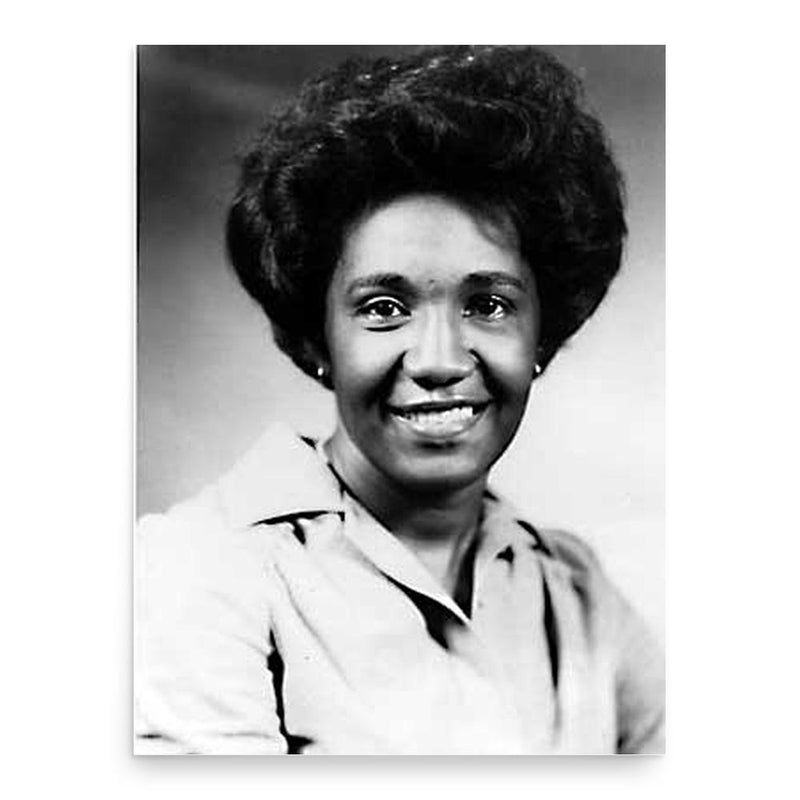 Azie Taylor Morton poster print, in size 18x24 inches.