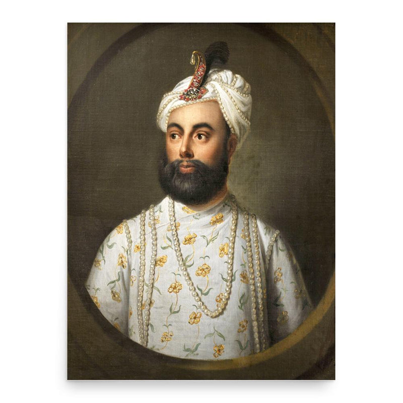 Azim-ud-Daula poster print, in size 18x24 inches.