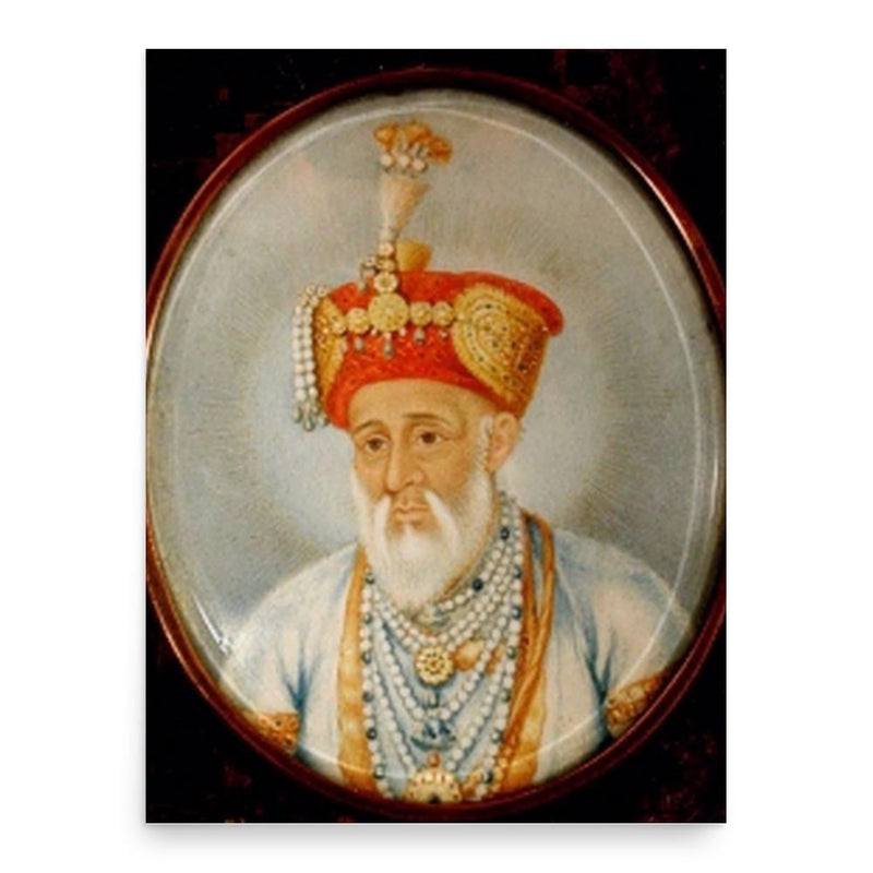 Azim Jah poster print, in size 18x24 inches.