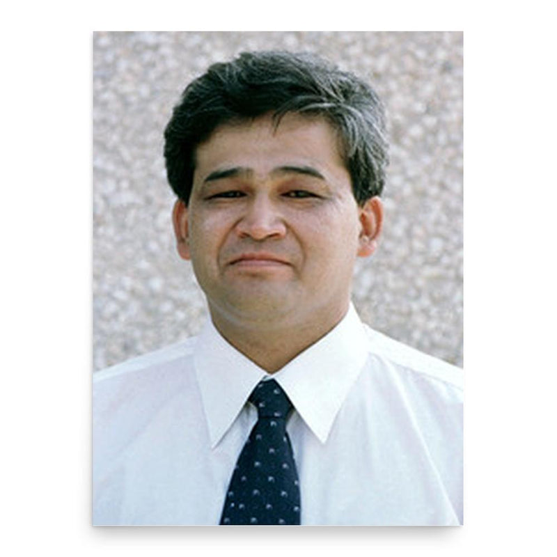 Aziz Ullah Haidari poster print, in size 18x24 inches.