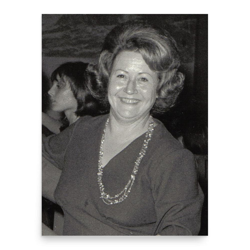 Azucena Villaflor poster print, in size 18x24 inches.