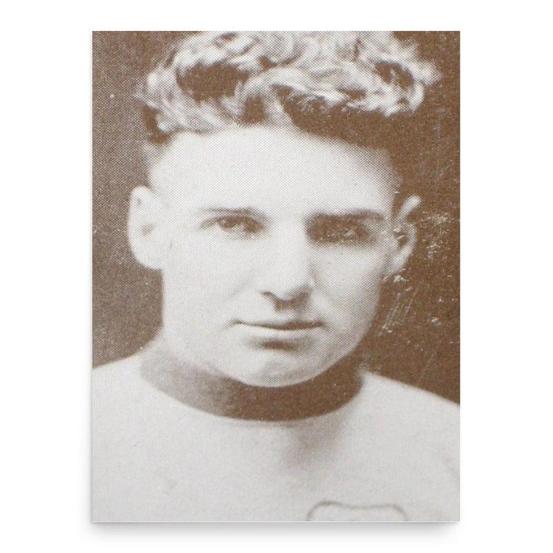 Babe Dye poster print, in size 18x24 inches.