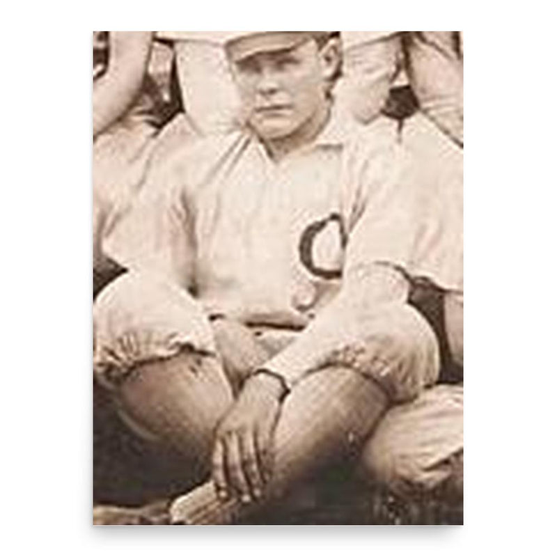 Babe Towne poster print, in size 18x24 inches.