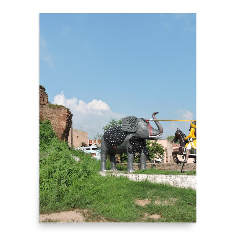 Bachittar Singh poster print, in size 18x24 inches.