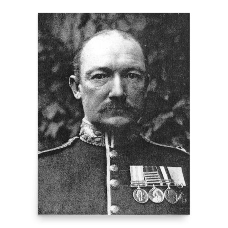 Baden Baden-Powell poster print, in size 18x24 inches.