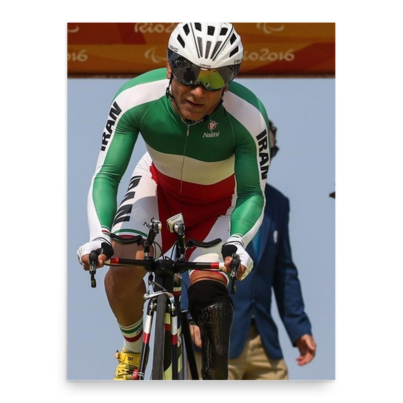 Bahman Golbarnezhad poster print, in size 18x24 inches.