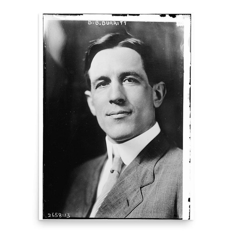 Bailey Barton Burritt poster print, in size 18x24 inches.