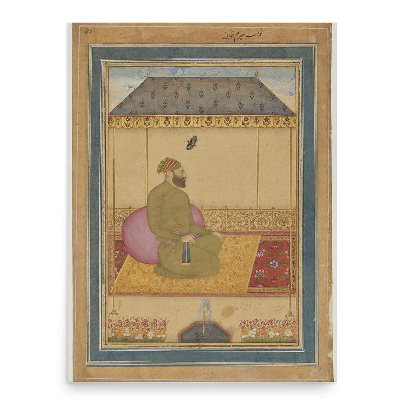 Bairam Khan poster print, in size 18x24 inches.