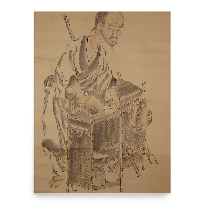 Baisao poster print, in size 18x24 inches.