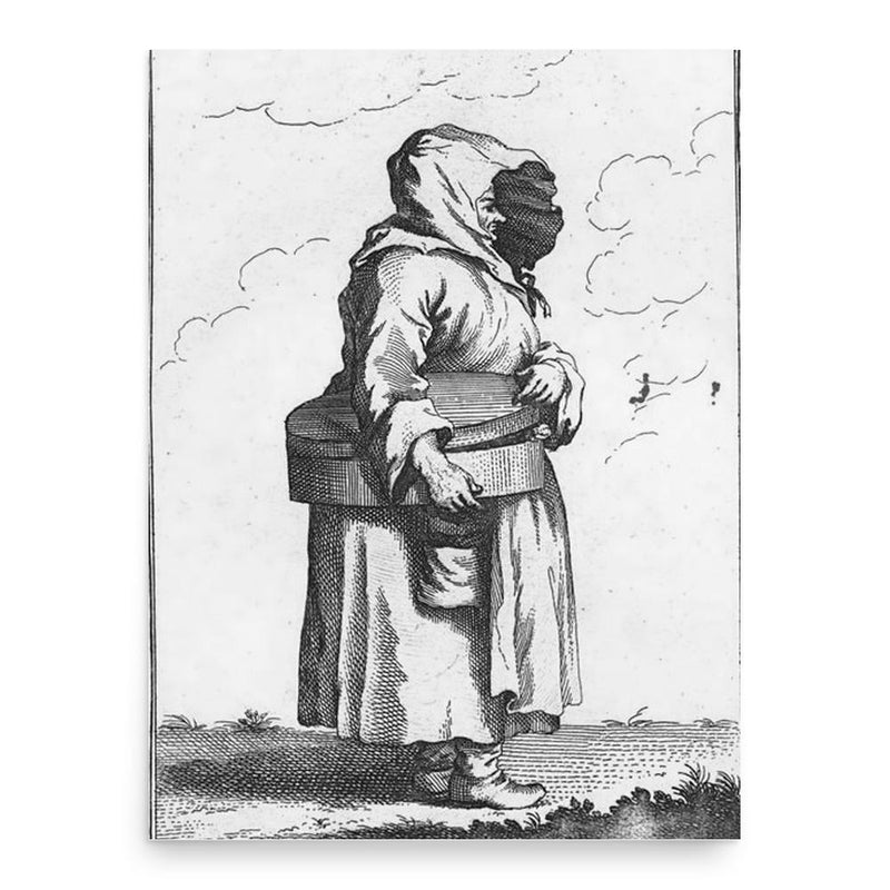 Bakelse-Jeanna poster print, in size 18x24 inches.