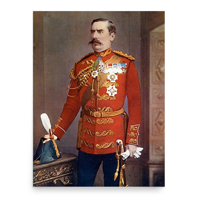 Baker Russell poster print, in size 18x24 inches.