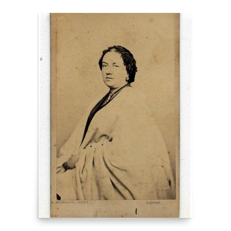 Balbina Steffenone poster print, in size 18x24 inches.