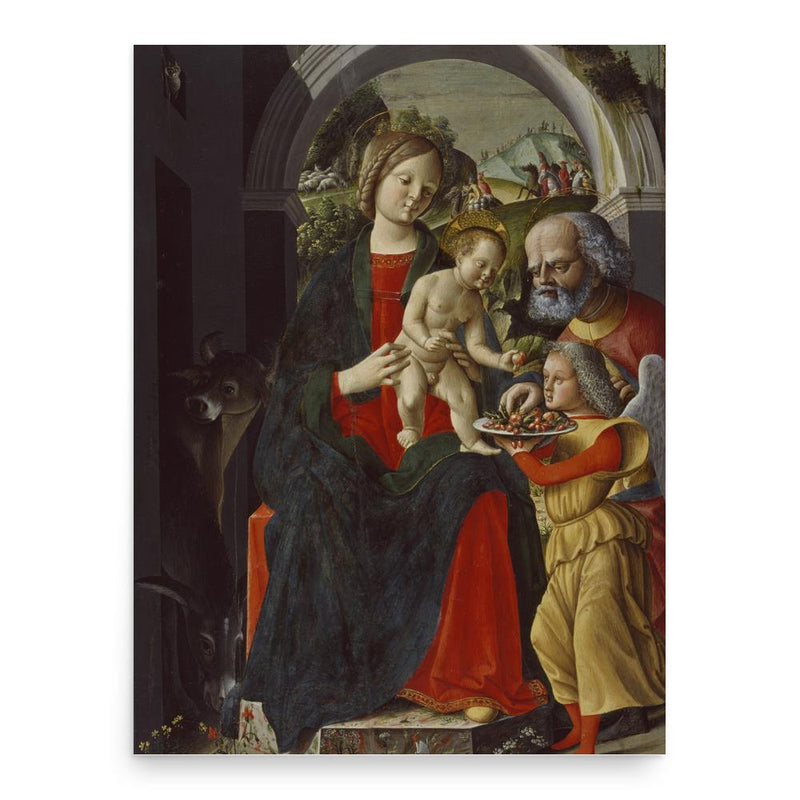 Baldassare Carrari poster print, in size 18x24 inches.