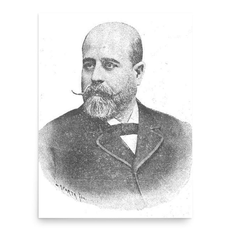 Baldomer Lostau i Prats poster print, in size 18x24 inches.