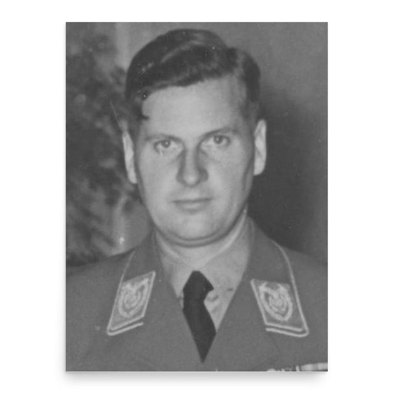 Baldur von Schirach poster print, in size 18x24 inches.
