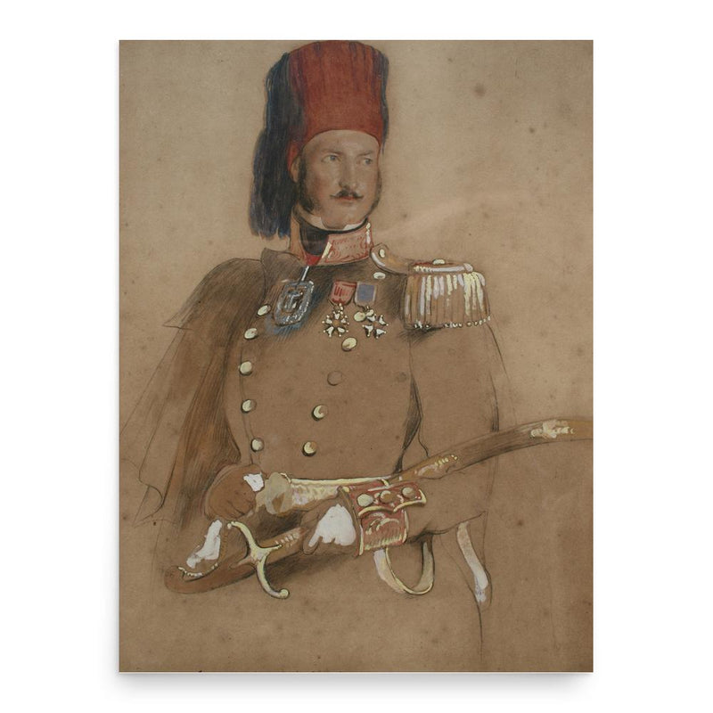 Baldwin Wake Walker poster print, in size 18x24 inches.