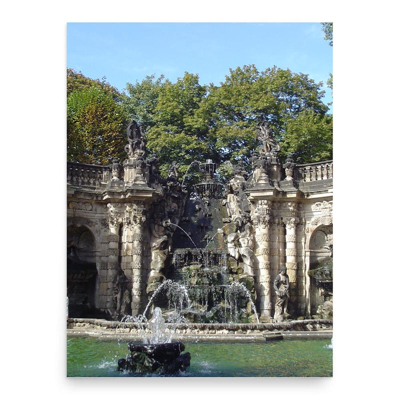 Balthasar Permoser poster print, in size 18x24 inches.