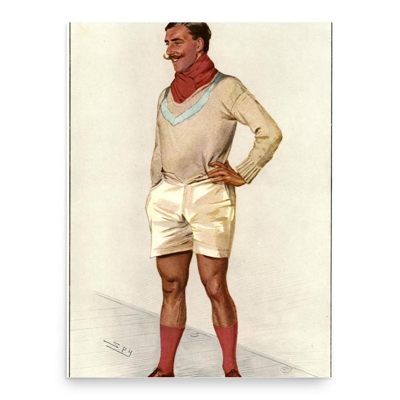 Banner Johnstone poster print, in size 18x24 inches.