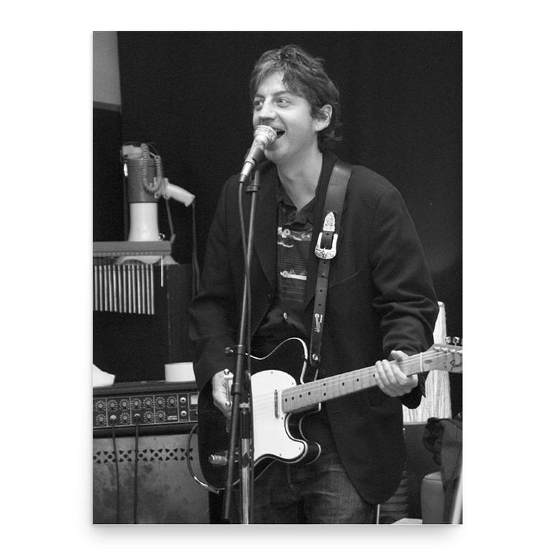 Bap Kennedy poster print, in size 18x24 inches.
