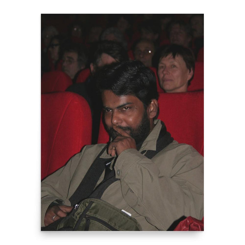 Bappaditya Bandopadhyay poster print, in size 18x24 inches.