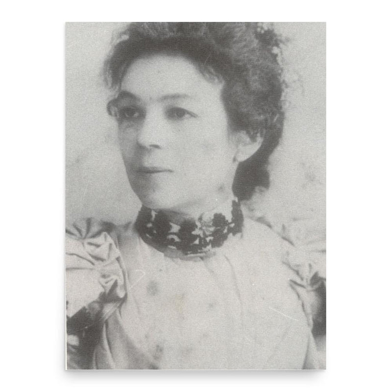 Barbara Baynton poster print, in size 18x24 inches.