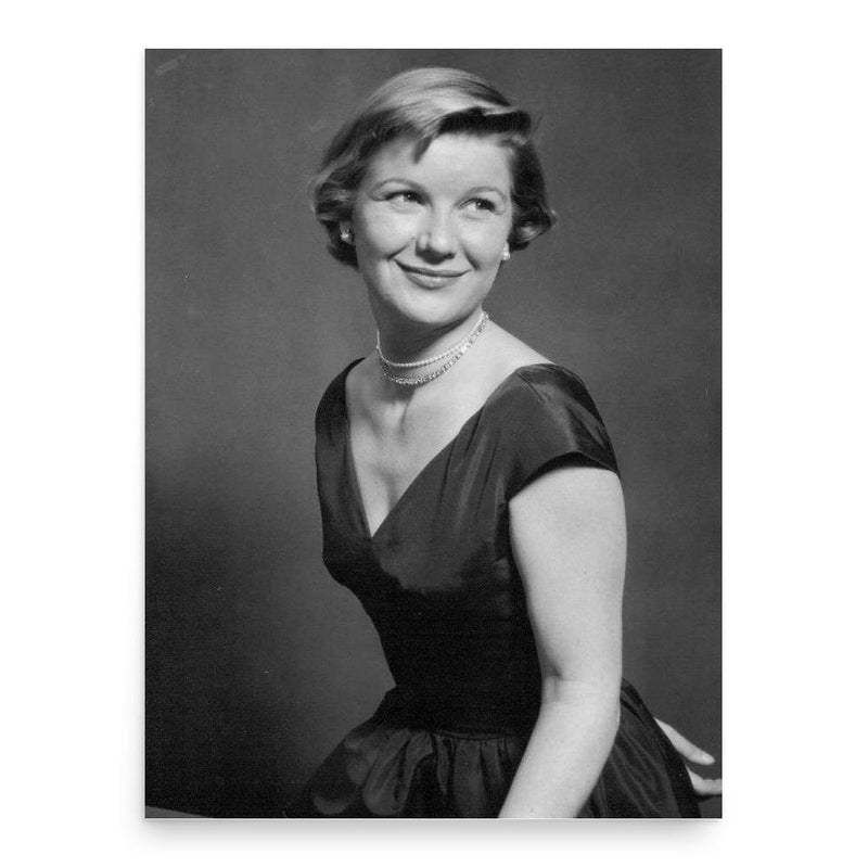 Barbara Bel Geddes poster print, in size 18x24 inches.