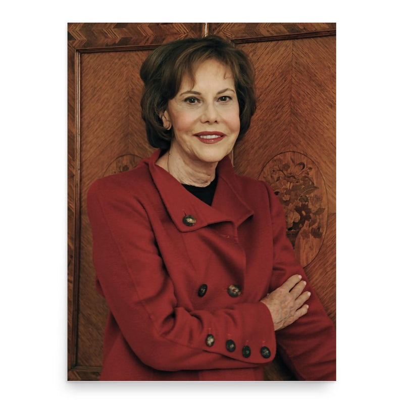 Barbara Goldsmith poster print, in size 18x24 inches.