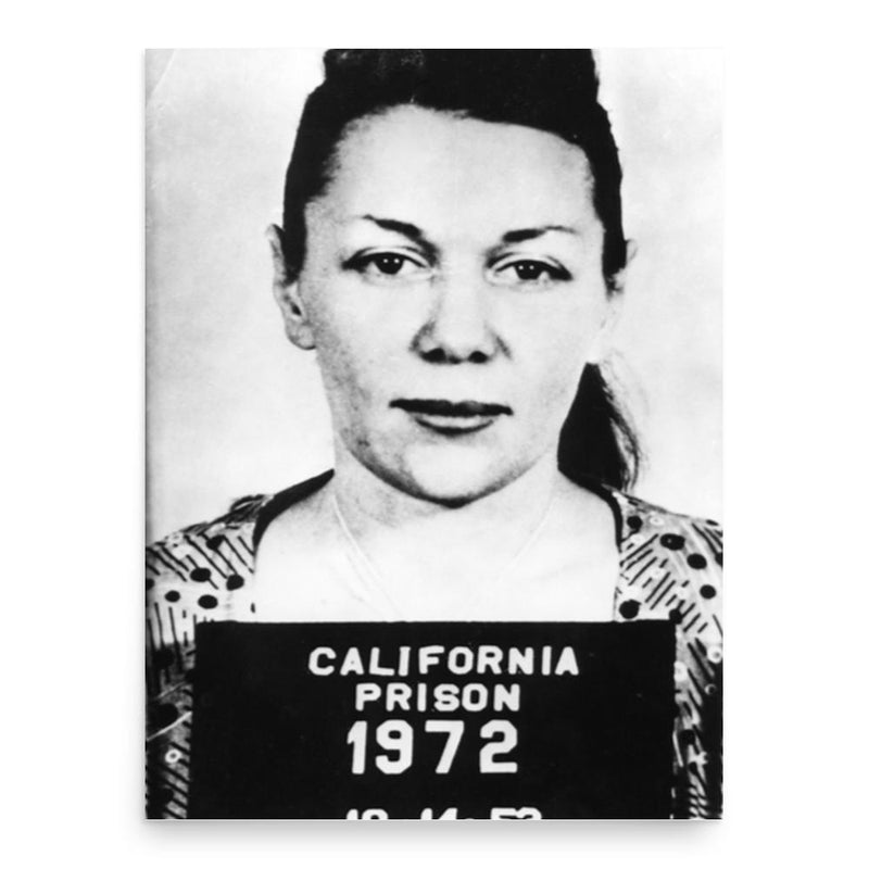 Barbara Graham poster print, in size 18x24 inches.