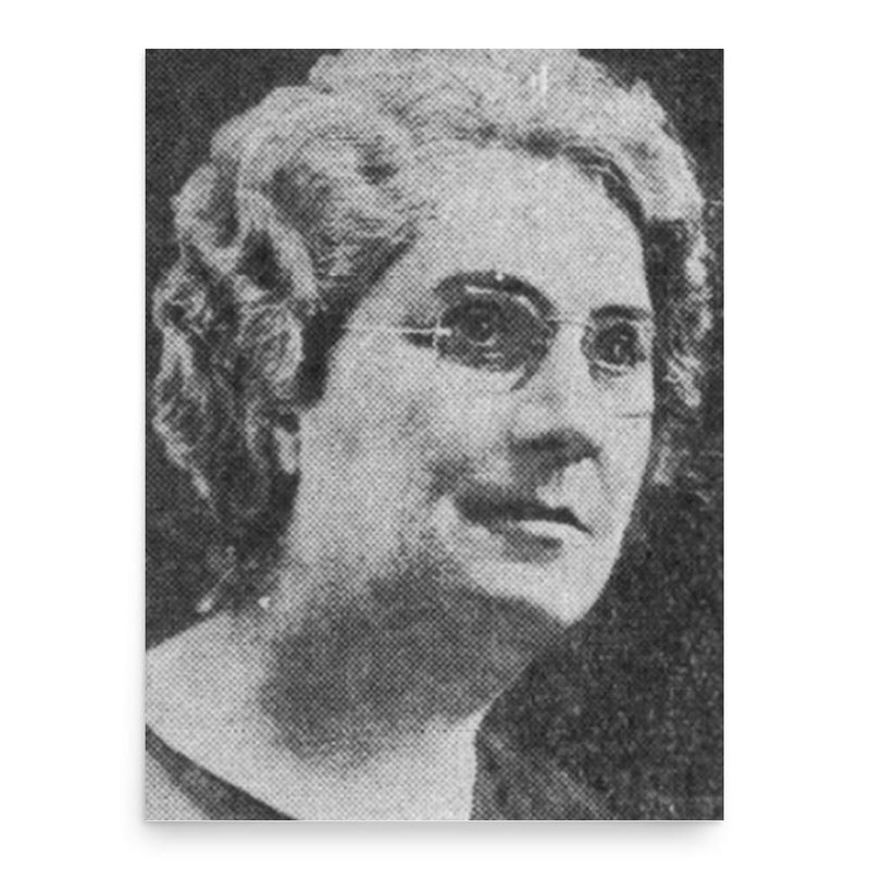 Barbara Hanley poster print, in size 18x24 inches.