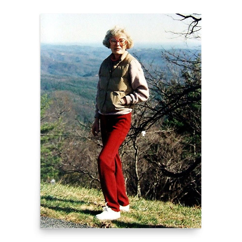 Barbara Holland poster print, in size 18x24 inches.