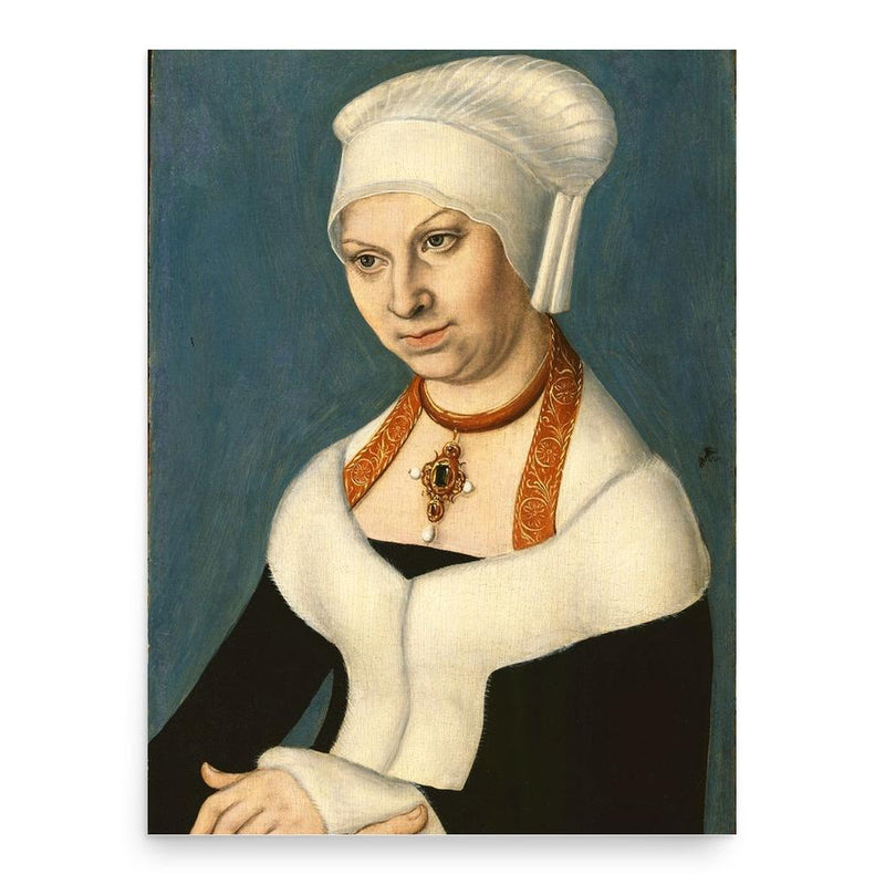 Barbara Jagiellon poster print, in size 18x24 inches.