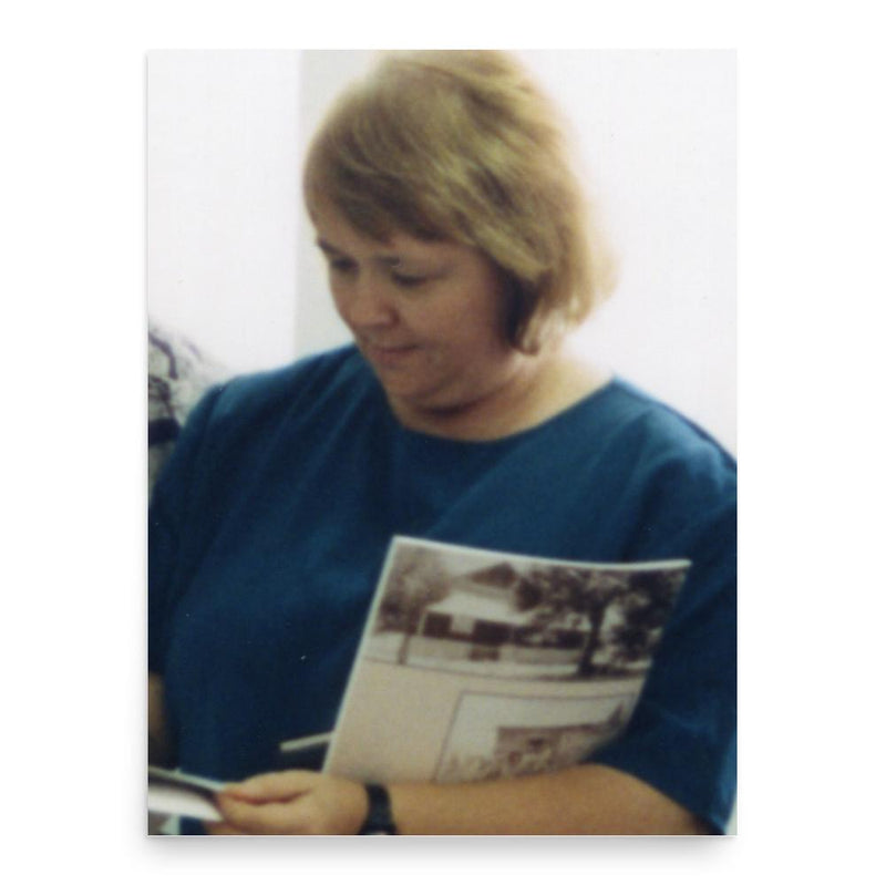 Barbara James poster print, in size 18x24 inches.