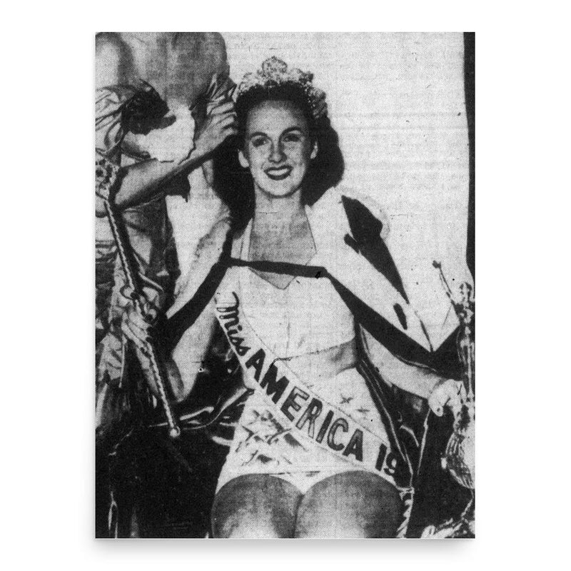 Barbara Jo Walker poster print, in size 18x24 inches.
