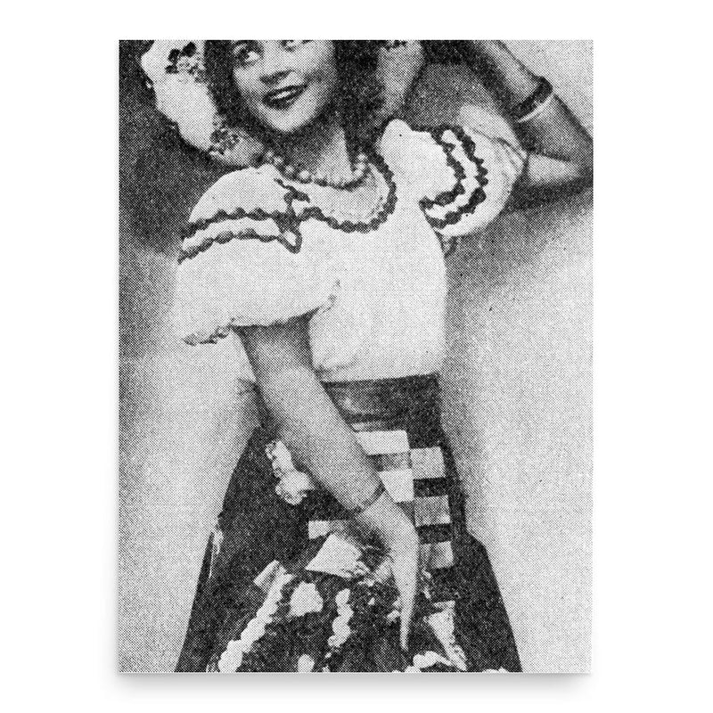 Barbara Kostrzewska poster print, in size 18x24 inches.