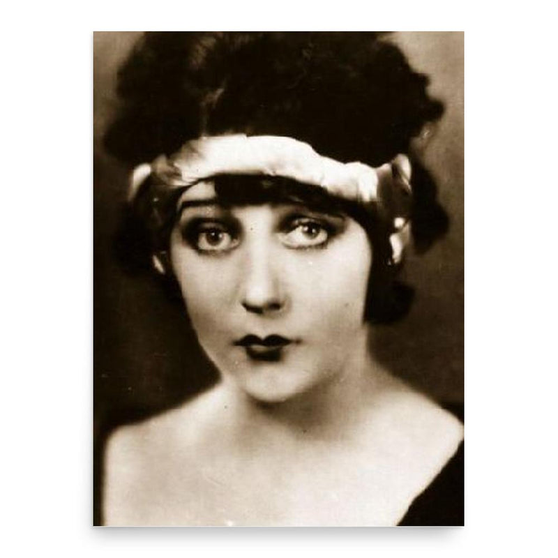Barbara La Marr poster print, in size 18x24 inches.