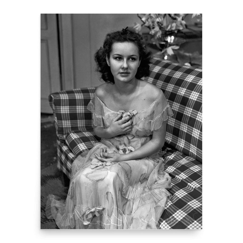 Barbara Read poster print, in size 18x24 inches.