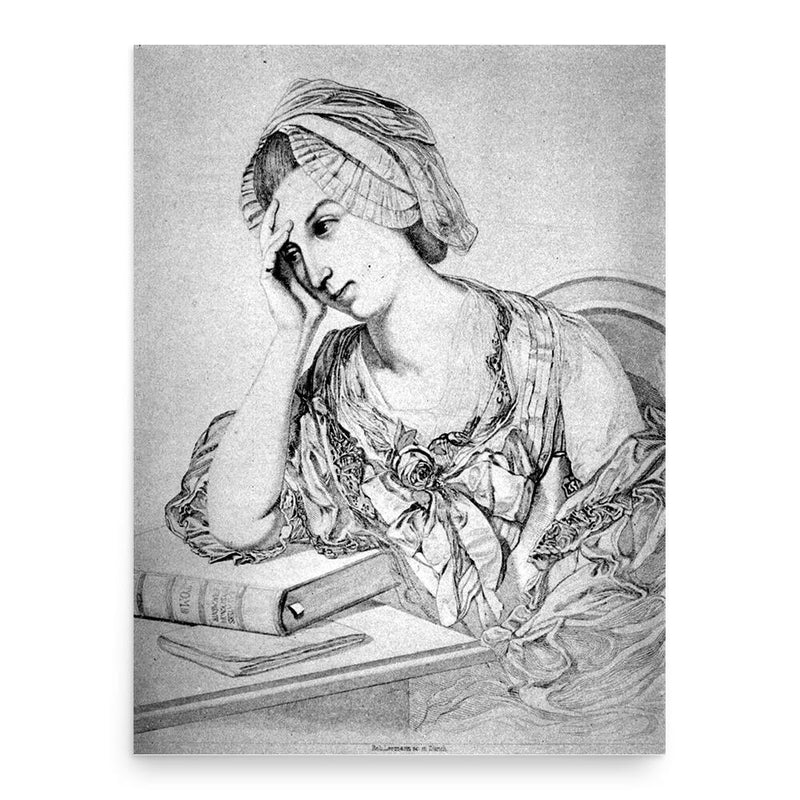 Barbara Schulthess poster print, in size 18x24 inches.