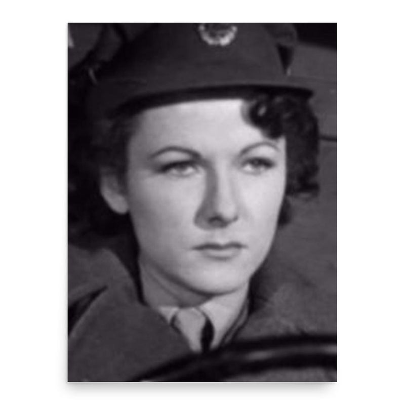 Barbara Waring poster print, in size 18x24 inches.