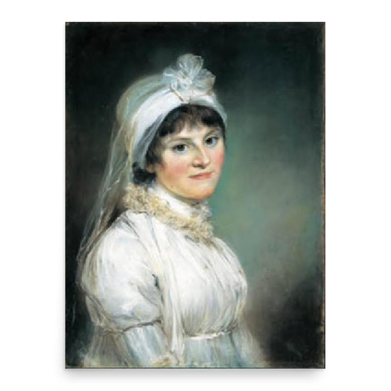 Barbara Wilberforce poster print, in size 18x24 inches.