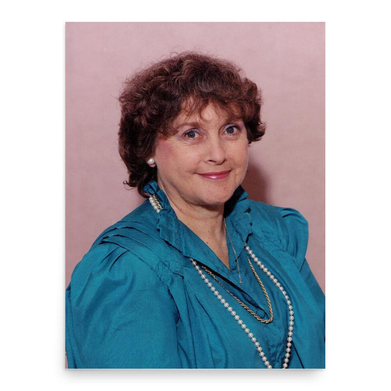 Barbara Worley poster print, in size 18x24 inches.