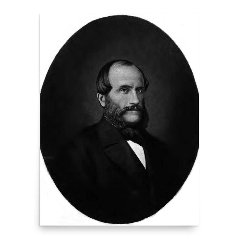 Barbu Catargiu poster print, in size 18x24 inches.