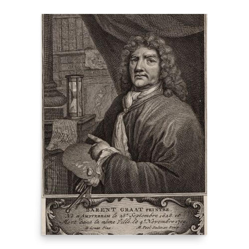 Barend Graat poster print, in size 18x24 inches.